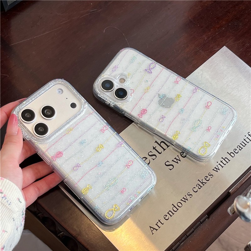 Ốp điện thoại iPhone 17 Pro Max Gilded Line họa tiết cá chất liệu TPU IMD