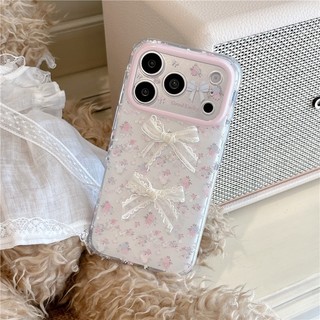 IPhone 17 Pro Max Họa tiết nơ hoa TPU chất liệu IMD xử lý điện thoại