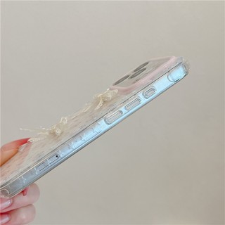 IPhone 17 Pro Max Họa tiết nơ hoa TPU chất liệu IMD xử lý điện thoại