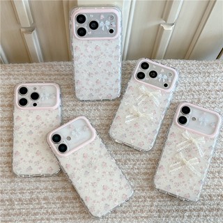 IPhone 17 Pro Max Họa tiết nơ hoa TPU chất liệu IMD xử lý điện thoại