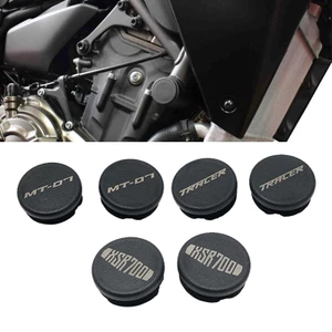 Dành Cho Xe Yamaha MT07 Tracer700 XSR700 Khung Lỗ Nắp Cắm Khung MT 07 Tracer 700 XSR 700 2013-2021 2018 2019 2020 Xe Máy