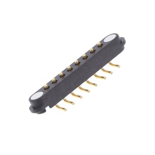 [Cung cấp hàng có sẵn] Đầu nối từ tính Nam Nữ Cáp dữ liệu tiếp xúc lò xo Thimble usb Đầu nối giao diện sạc Pin cong Connec