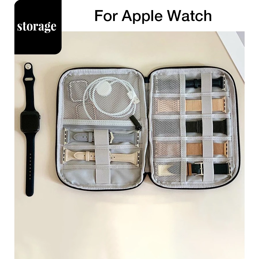 Dây đeo đồng hồ Túi đựng đồ du lịch Dây đeo đồng hồ IWatch Túi du lịch Hộp đựng dây đeo đồng hồ Túi vải đựng đồ đựng đồ du lịch di động Hộp đựng đồng hồ đựng đồng hồ