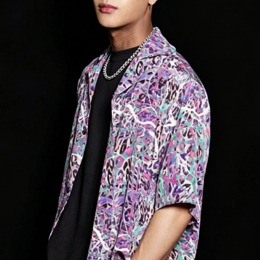 HIEUTHUHAI, phong cách của Jackson Wang-Dây Chuyền Nam Nữ Vòng Cổ Cuban Sợi Xích Titian Chuỗi Trơn Bản Lớn Kuu Clothes Basic Thời Trang - Dây Chuyền Tổng Hợp-NK
