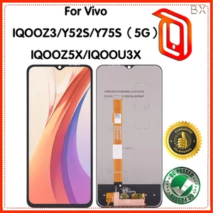 Dành cho Vivo IQOOZ3 / Y52S / Y75S (5G) / IQOOZ5X / IQOOU3X Màn hình LCD và lắp ráp bảng điều khiển cảm ứng