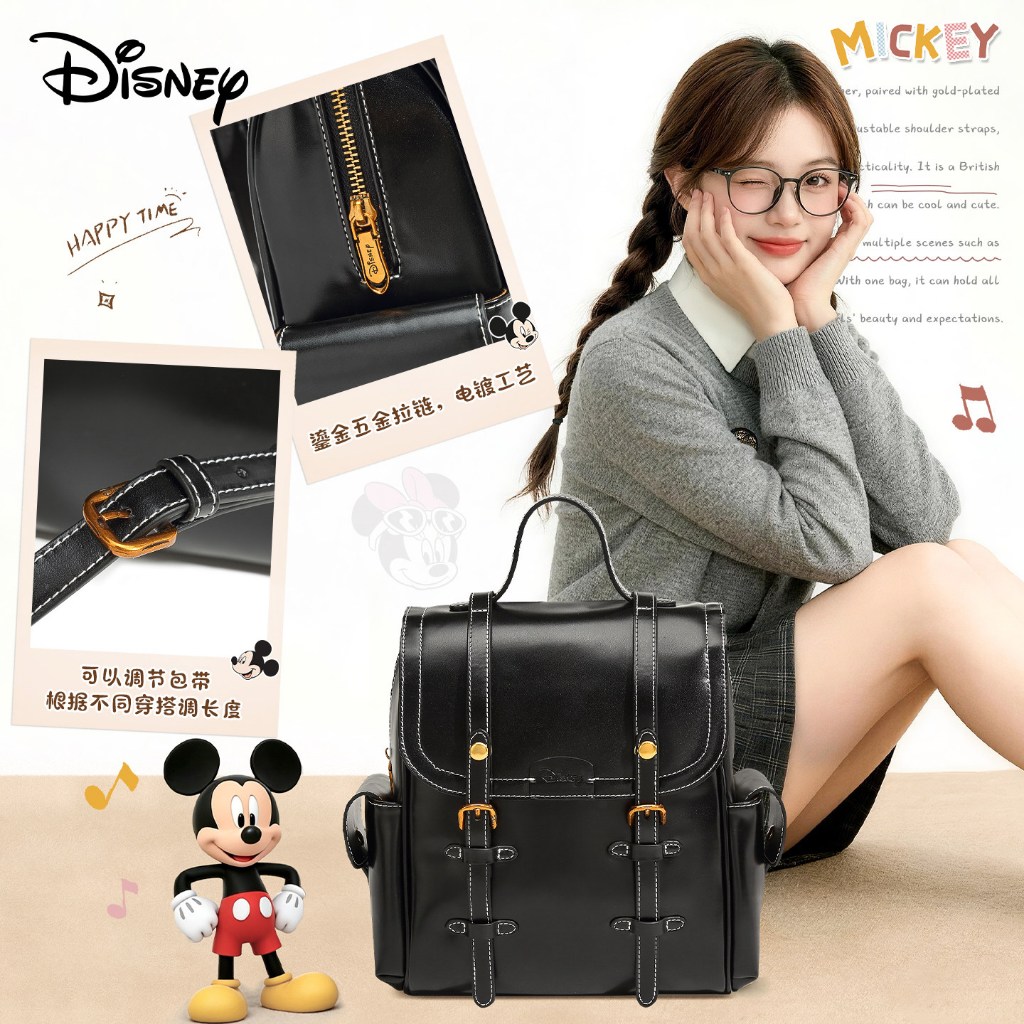 Disney Chính Hãng Túi Nữ 2026 Phong Cách Mới Ba Lô Sinh Viên Đại Học Đi Làm Bạn Gái Quà Tặng Sinh Nhật Cho Bạn Gái
