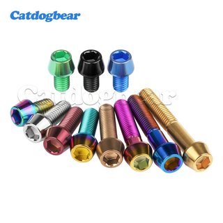 Catdogbear Titan Bolt M8 với các kích cỡ từ 15 đến 70mm, đầu Allen dạng nón, phù hợp vít cho xe đạp và ô tô