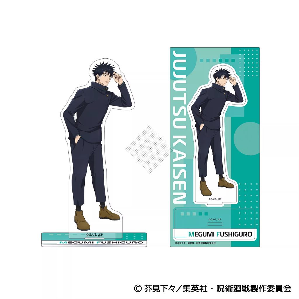 Jujutsu Kaisen Mới Minh Họa Acrylic Đứng & Móc Khóa Gojo Nhân Vật Anime Dễ Thương Sưu Tập Merch