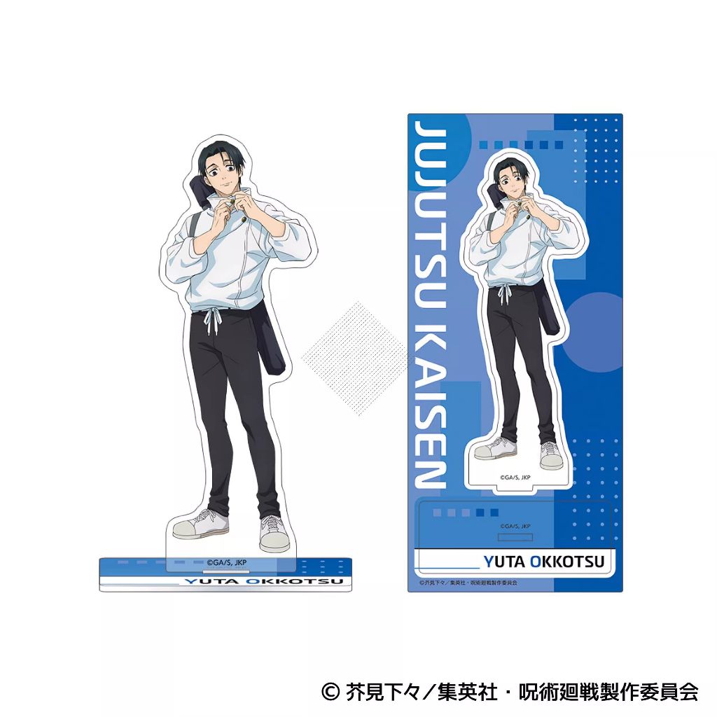 Jujutsu Kaisen Mới Minh Họa Acrylic Đứng & Móc Khóa Gojo Nhân Vật Anime Dễ Thương Sưu Tập Merch