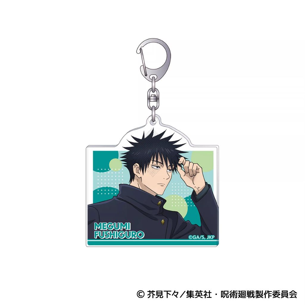 Jujutsu Kaisen Mới Minh Họa Acrylic Đứng & Móc Khóa Gojo Nhân Vật Anime Dễ Thương Sưu Tập Merch
