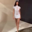 Váy mùa hè mỏng chấm bi với thiết kế khoe dáng, phù hợp cho các cô gái yêu thích style gợi cảm và thời trang.