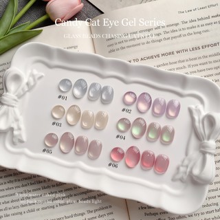 ANNIES Candy Cat 's Eye Nail Polish 5g Bao bì lọ màu thạch trong suốt cao