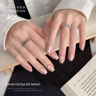 ANNIES Candy Cat 's Eye Nail Polish 5g Bao bì lọ màu thạch trong suốt cao