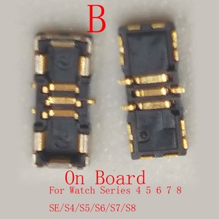 2-20 Chiếc Pin FPC Kết Nối Cắm Cho Apple Watch Series 1 2 3 4 5 6 7 8 SE S3 S4 S6 S5 S7 S8 S1 S2 38 42 40 41 44 45 mm Cáp Mềm Liên Hệ Ban Jack