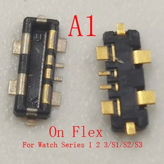 2-20 Chiếc Pin FPC Kết Nối Cắm Cho Apple Watch Series 1 2 3 4 5 6 7 8 SE S3 S4 S6 S5 S7 S8 S1 S2 38 42 40 41 44 45 mm Cáp Mềm Liên Hệ Ban Jack