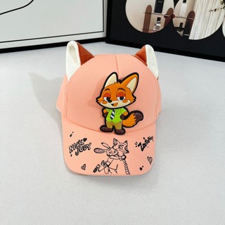 Trẻ Em Zootopia Nick Và Judy Mũ Cho Bé Trai Và Bé Gái Mũ Bóng Chày Với Họa Tiết Hoạt Hình 3D Thích Hợp Cho Bé 2-7 Tuổi