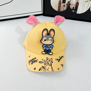 Trẻ Em Zootopia Nick Và Judy Mũ Cho Bé Trai Và Bé Gái Mũ Bóng Chày Với Họa Tiết Hoạt Hình 3D Thích Hợp Cho Bé 2-7 Tuổi