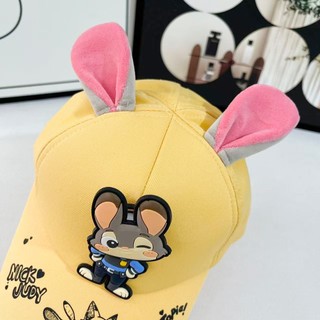 Trẻ Em Zootopia Nick Và Judy Mũ Cho Bé Trai Và Bé Gái Mũ Bóng Chày Với Họa Tiết Hoạt Hình 3D Thích Hợp Cho Bé 2-7 Tuổi