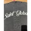 SAINT Rock Dạo Phố Giặt Tee Cán Vòng Tay Đau Khổ Kim Cương Giả 250g Áo Thun Cotton Chải