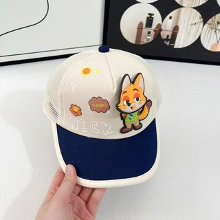 Trẻ Em Zootopia Nick Và Judy Mũ Cho Bé Trai Và Bé Gái Mũ Bóng Chày Thoáng Khí Với Họa Tiết Hoạt Hình 3D Thích Hợp Cho Bé 2-7 Tuổi