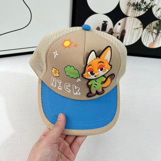 Trẻ Em Zootopia Nick Và Judy Mũ Cho Bé Trai Và Bé Gái Mũ Bóng Chày Thoáng Khí Với Họa Tiết Hoạt Hình 3D Thích Hợp Cho Bé 2-7 Tuổi