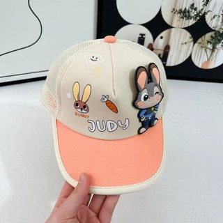 Trẻ Em Zootopia Nick Và Judy Mũ Cho Bé Trai Và Bé Gái Mũ Bóng Chày Thoáng Khí Với Họa Tiết Hoạt Hình 3D Thích Hợp Cho Bé 2-7 Tuổi