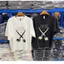 Vintage Rửa Cắt Phá Hủy Boxy Fit Tee Đau Khổ Dạo Phố Áo Thun