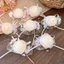 Kẹp tóc voan hoa hồng pastel, phù hợp cho phù dâu cưới