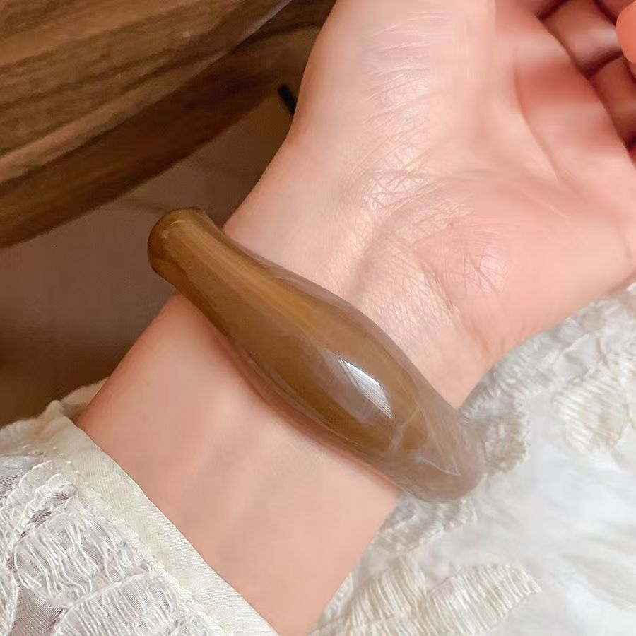 Vòng tay giả ngọc bích thời trang, mở thanh lịch - Sang trọng với giá tốt