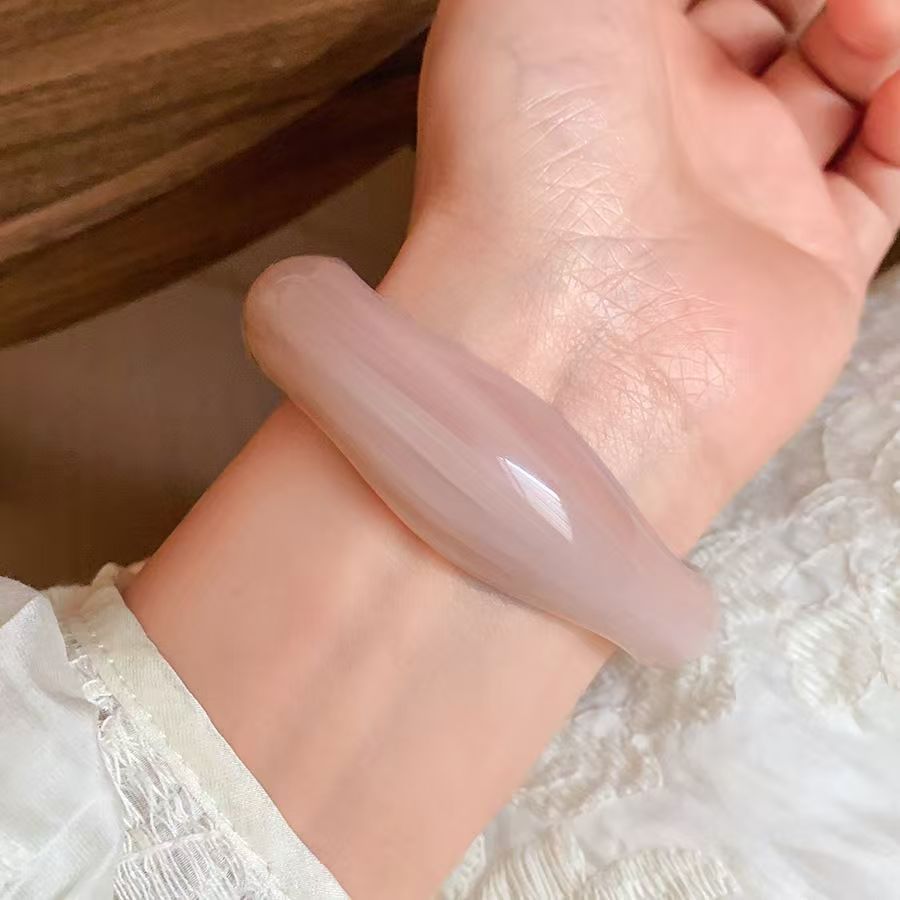 Vòng tay giả ngọc bích thời trang, mở thanh lịch - Sang trọng với giá tốt