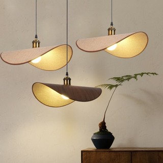 AIMI Đèn Chùm Vải Trung Quốc Wabi Sabi Mặt Dây Chuyền Trang Trí Cho Phòng Trà Phòng Ăn Nhà Bếp Ăn Uống Cổ Điển Sống Treo Chiếu Sáng