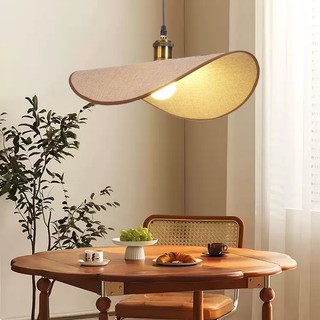 AIMI Đèn Chùm Vải Trung Quốc Wabi Sabi Mặt Dây Chuyền Trang Trí Cho Phòng Trà Phòng Ăn Nhà Bếp Ăn Uống Cổ Điển Sống Treo Chiếu Sáng