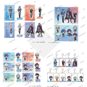 Yu-Gi-Oh VRAINS Playmaker Acrylic Đứng & Móc Khóa Yusaku Fujiki Anime Hình Mô Hình Mặt Dây Chuyền Trang Trí Bàn Làm Việc