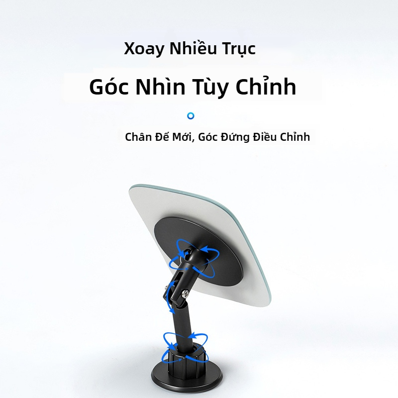 Gương chiếu hậu ô tô SEAMETAL xoay 360° điều chỉnh được độ nét cao gương an toàn góc rộng cảnh báo điểm mù gương phụ trợ đa chức năng cho ô tô