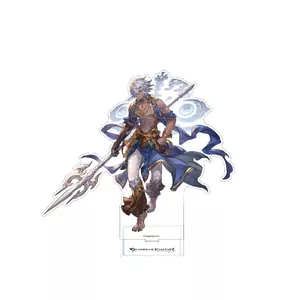 Granblue Fantasy Acrylic Đứng Bộ Gran Lyria Vyrn Rackam Anime Hình Hiển Thị Bàn Trang Trí Bộ Sưu Tập