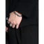 Sơn Tùng M-TP phong cách - vòng tay thép titan mới CUBAN unisex xiên dây chuyền liên kết vòng tay đơn giản thời trang cá nhân hóa phong cách UNISEX trang sức-shaungyuanhu