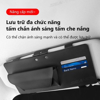 Bộ mở rộng tấm che nắng ô tô SEAMETAL Chống chói Chống tia cực tím Tấm che nắng đa chức năng 2 trong 1