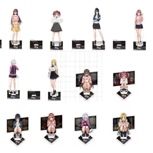 Phát trực tiếp Tinh thần Trừ tà & Abyss of the Sacrifice Acrylic Stand Mio Nana Anime Hình Trang trí