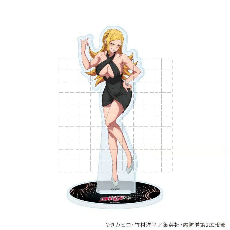 Bộ Đế Acrylic Người Lính Xích - Tenka Izumo Anime Hình Trưng Bày Bộ Sưu Tập Trang Trí Bàn Làm Việc