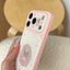 Mũ Xanh Váy Hoa Gấu Thích Hợp Cho iPhone 17Promax 16Pro 15 14 Vỏ Bảo Vệ