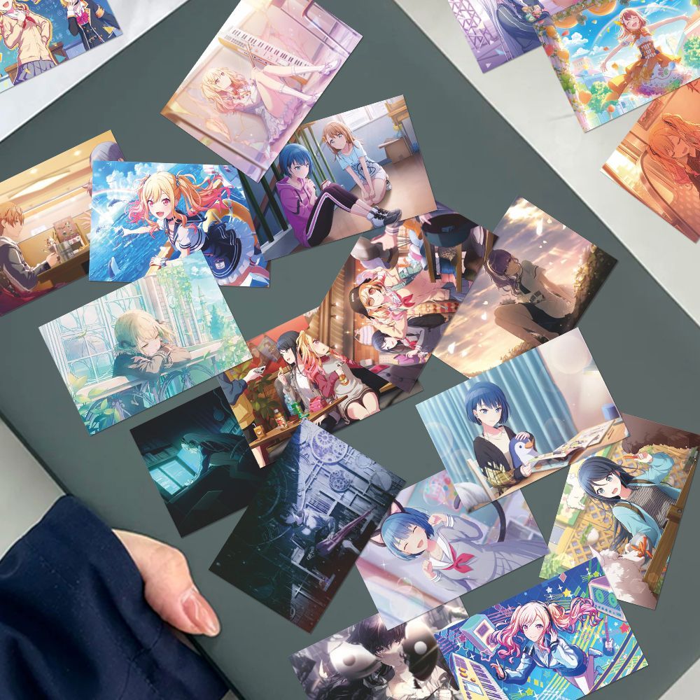 100 Miếng Dán Anime Sekai | Tsukasa Kanade Nhãn dán trang trí dễ thương cho tạp chí, sổ lưu niệm, đồ thủ công DIY, máy tính xách tay và hơn thế nữa