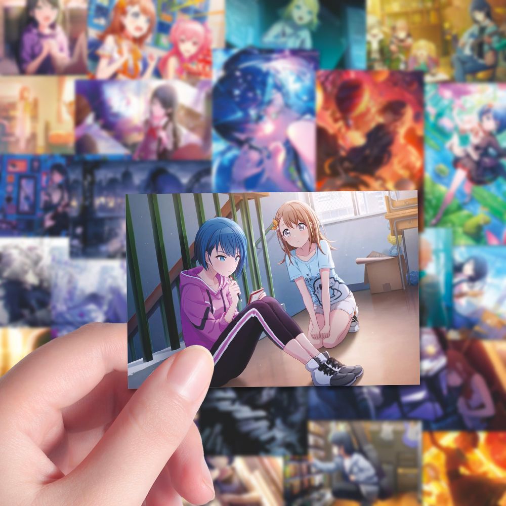 100 Miếng Dán Anime Sekai | Tsukasa Kanade Nhãn dán trang trí dễ thương cho tạp chí, sổ lưu niệm, đồ thủ công DIY, máy tính xách tay và hơn thế nữa