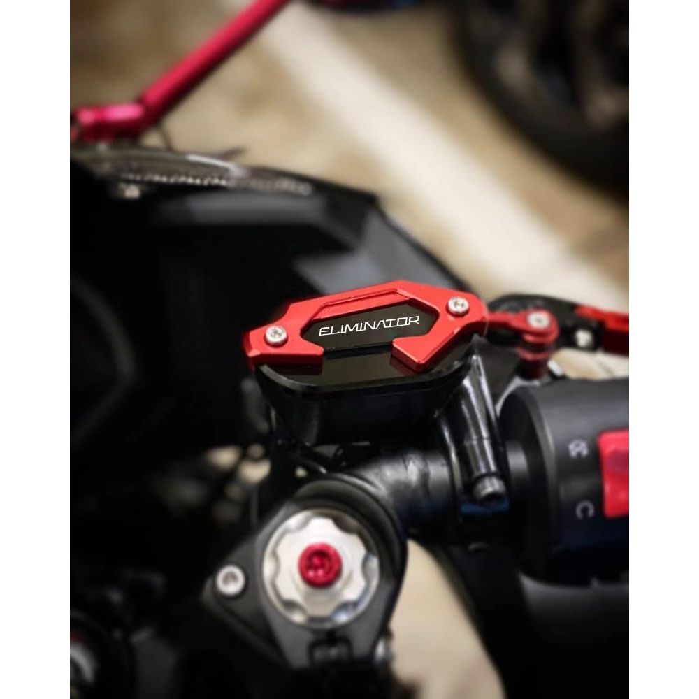 Dành Cho Kawasaki eliminator 400 450 500 SE Xe Máy Phía Trước Phía Sau Phanh Chất Lỏng Chứa Bao Xe Máy Phụ Kiện