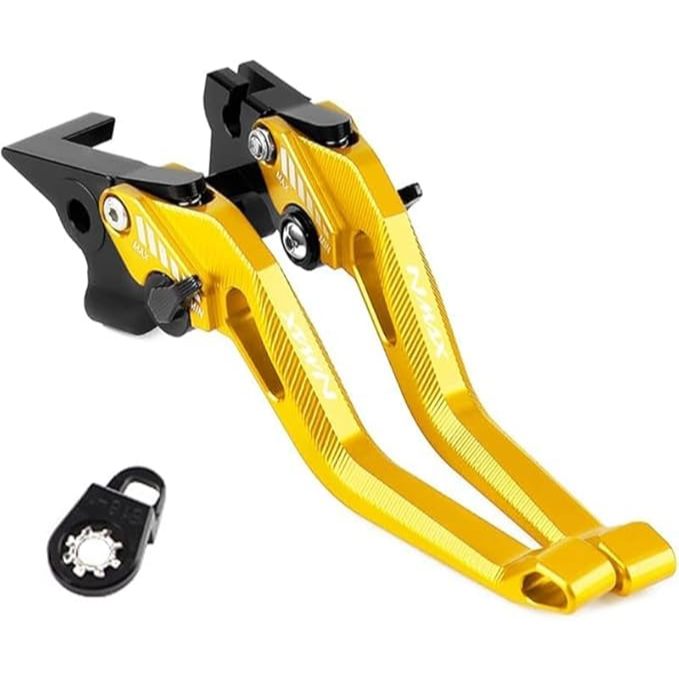 Xe tay ga Accessorie Xe máy có thể điều chỉnh với chức năng đỗ xe Tay cầm ly hợp phanh cho YAMAHA NMAX125 NMAX155 NMAX160 2021-2026