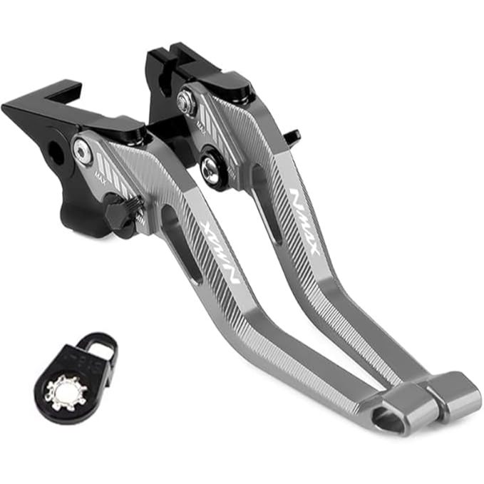 Xe tay ga Accessorie Xe máy có thể điều chỉnh với chức năng đỗ xe Tay cầm ly hợp phanh cho YAMAHA NMAX125 NMAX155 NMAX160 2021-2026