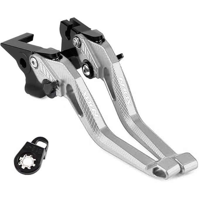 Xe tay ga Accessorie Xe máy có thể điều chỉnh với chức năng đỗ xe Tay cầm ly hợp phanh cho YAMAHA NMAX125 NMAX155 NMAX160 2021-2026