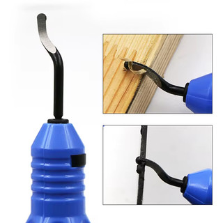 Burr Tẩy Cắt Tỉa Dao Cố Định Tay Cầm Bỏ Túi Cạp Lưỡi Deburring Đầu Cắt 3D Dụng Cụ Chế Biến Gỗ Dụng Cụ