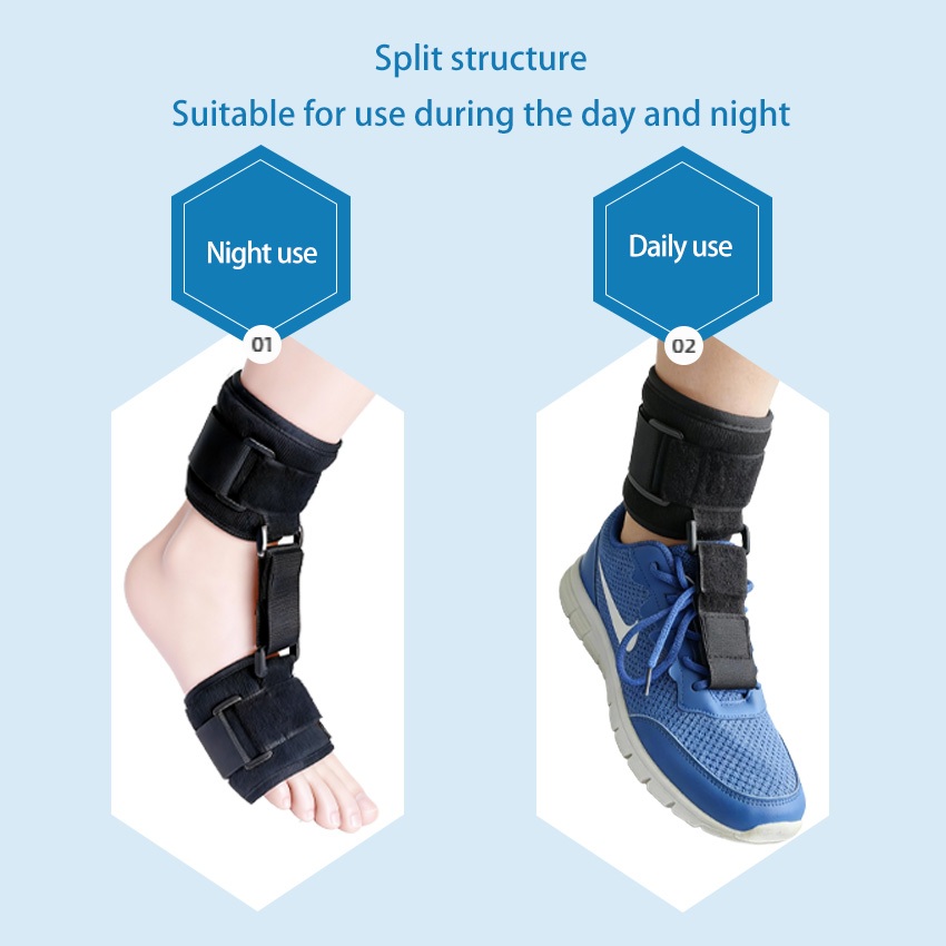 Đai chỉnh chân hỗ trợ mắt cá, bảo vệ valgus, dùng ban đêm cho gia đình