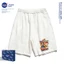 Quần short thường ngày màu xám dành cho trẻ em NASA Phim hoạt hình mùa hè 2026 Puppy Paws Họa tiết bé trai bé gái Đáy thoáng khí