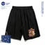 Quần short thường ngày màu xám dành cho trẻ em NASA Phim hoạt hình mùa hè 2026 Puppy Paws Họa tiết bé trai bé gái Đáy thoáng khí